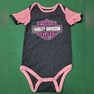 Harley Davidson onesie EUC.